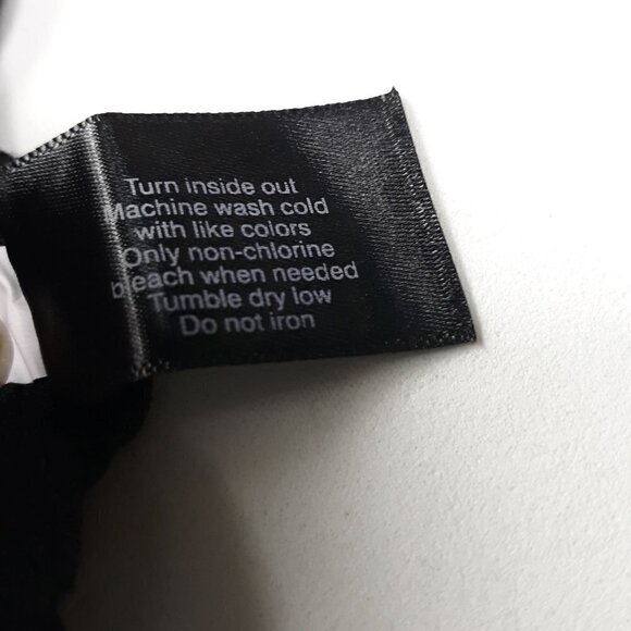 Lane Bryant Black Crochet Front Tank Top Sz 22/24 - Picture 9 of 9